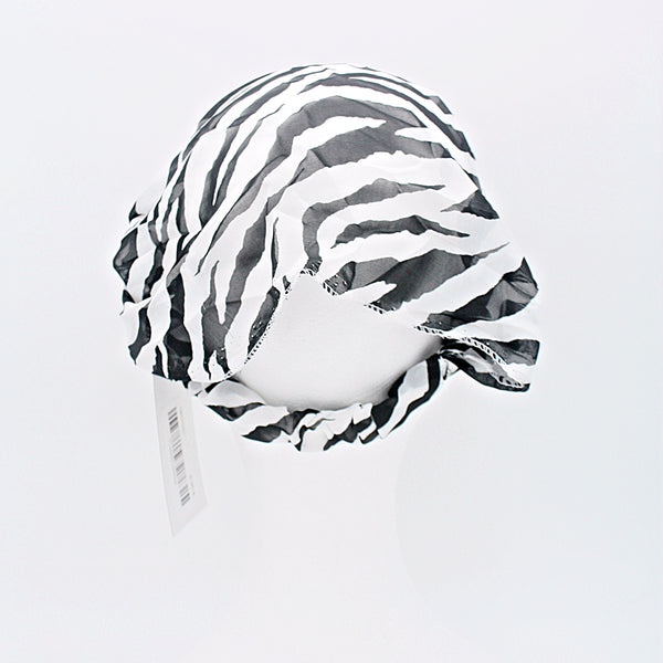 Haarband "Zebra" schwarz/weiss