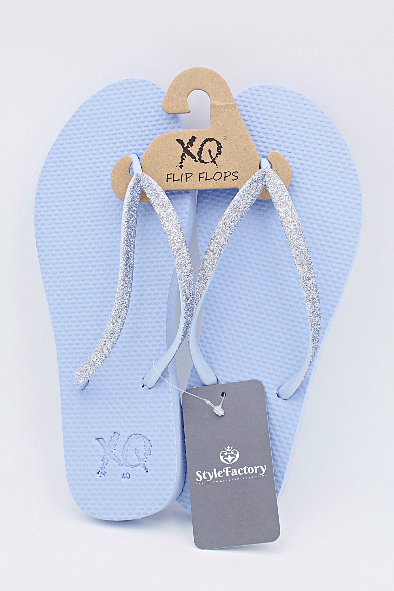 FlipFlops "Glamour" 39 blau
