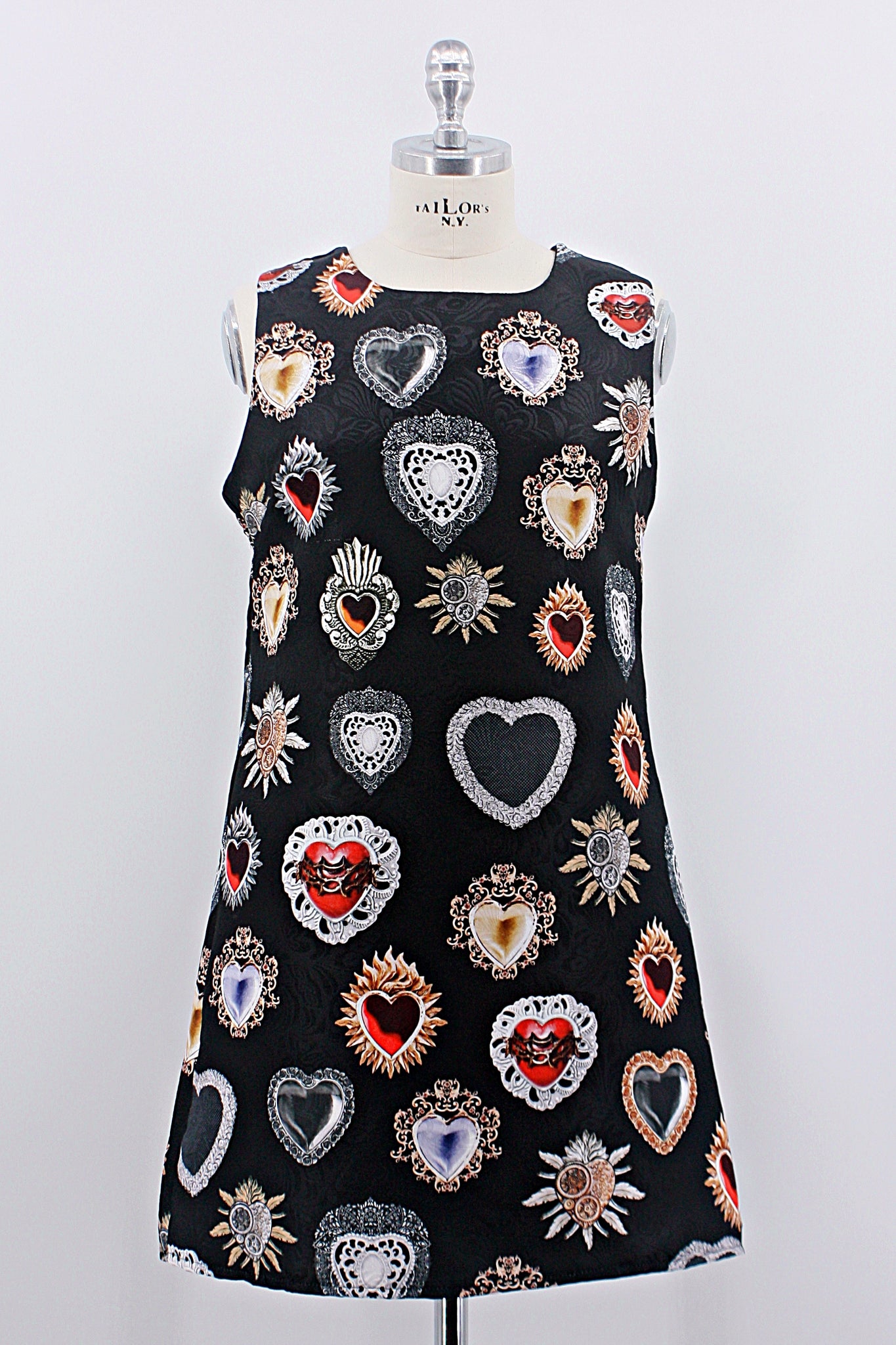 Kleid "Hearts" schwarz L