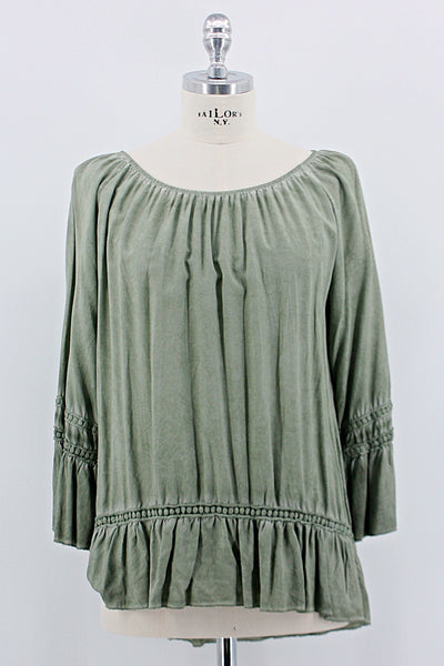 Bluse "Bola", grün