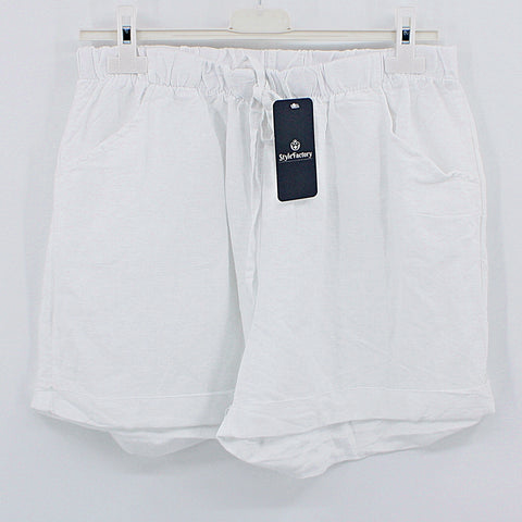 Shorts "Lino", weiss