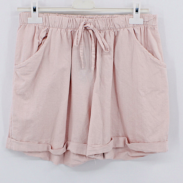Shorts "Lino", rosa