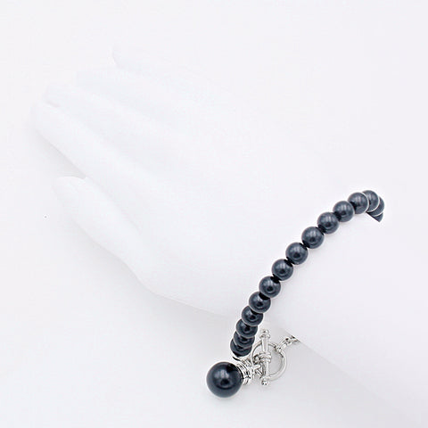 Armband "Parel", schwarz
