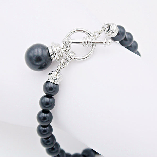 Armband "Parel", schwarz