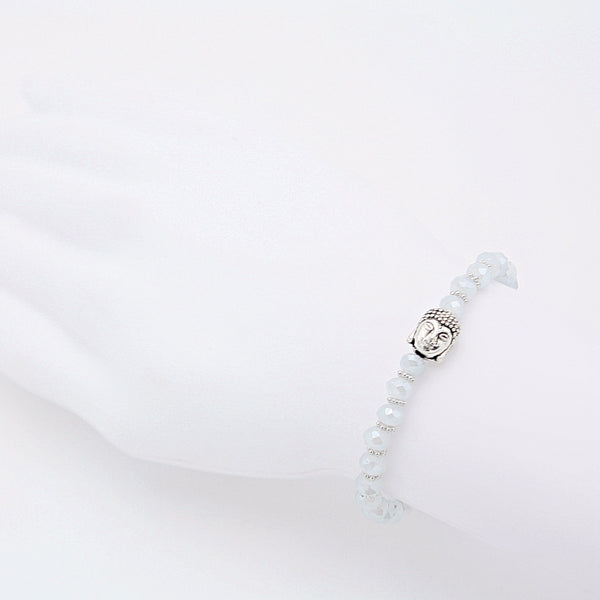 Armband "Dolce Buddha", grau