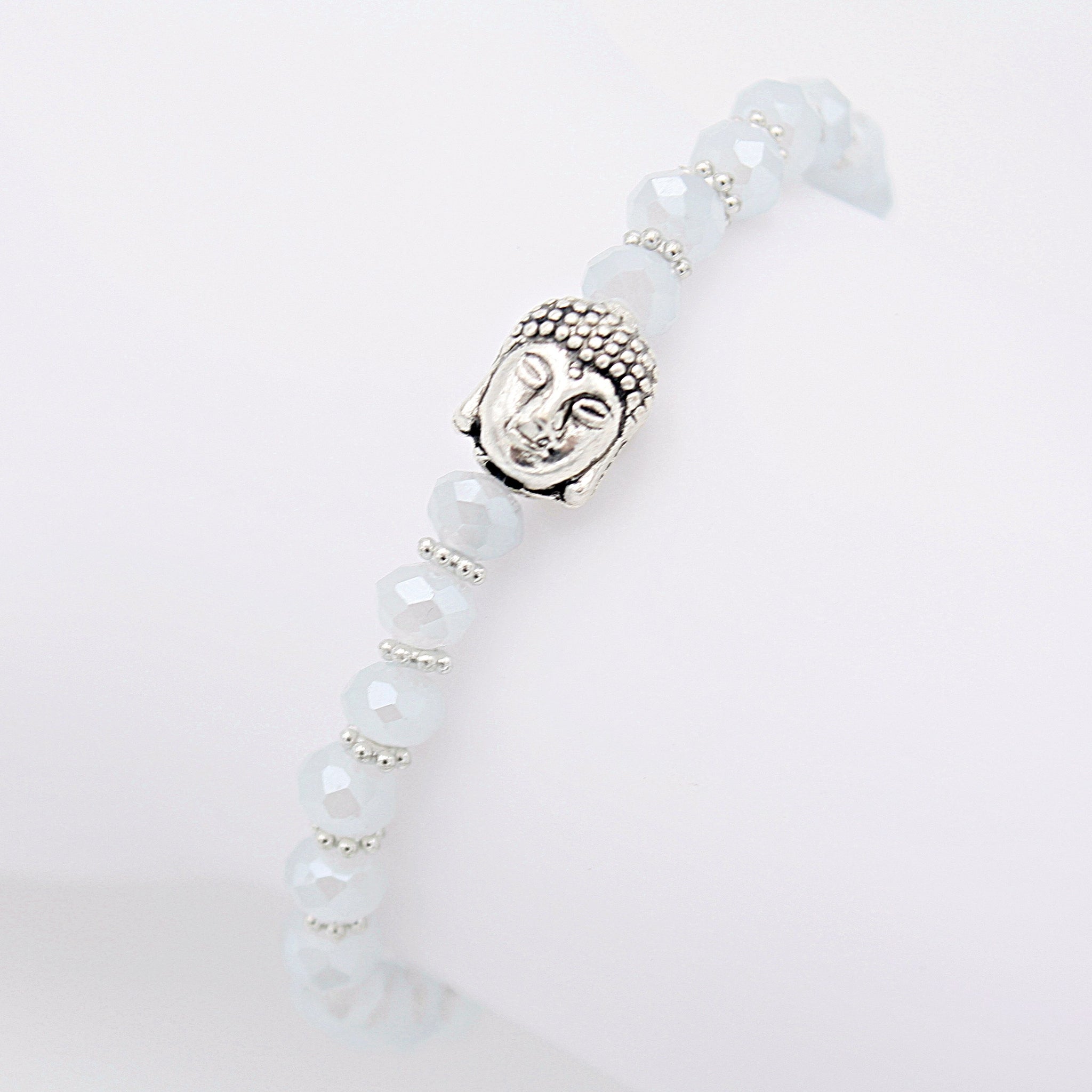 Armband "Dolce Buddha", grau