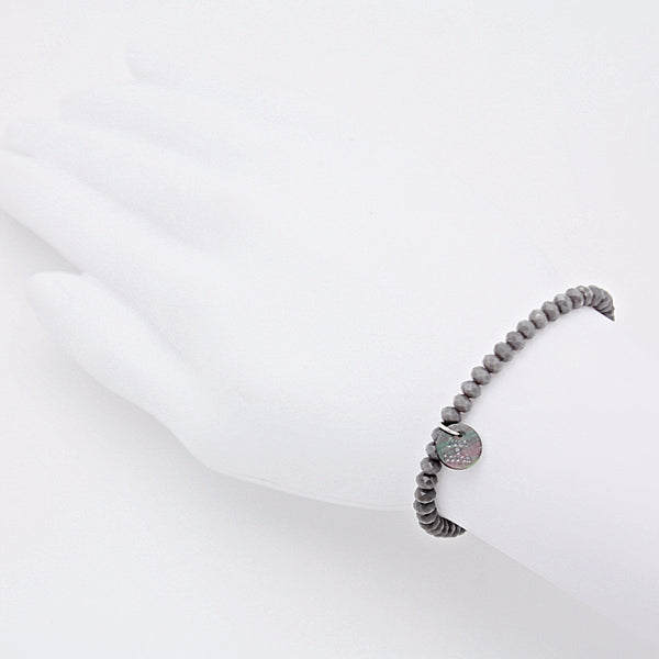 Armband "Just a Touch" dunkelgrau