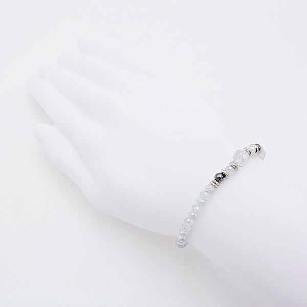 Armband "Just a Touch" hellgrau E
