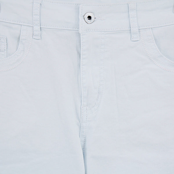 Jeans Shorts - weiss