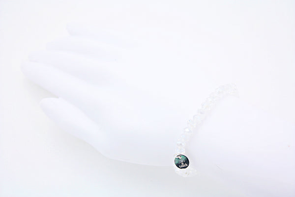 Armband "Just a Touch" 6mm klar