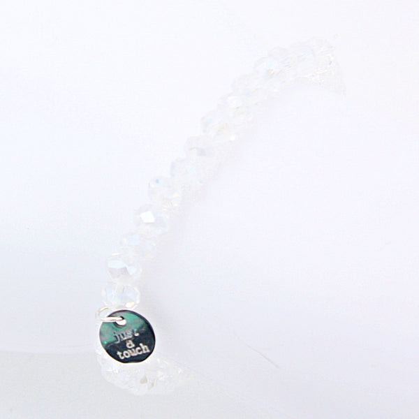 Armband "Just a Touch" 6mm klar