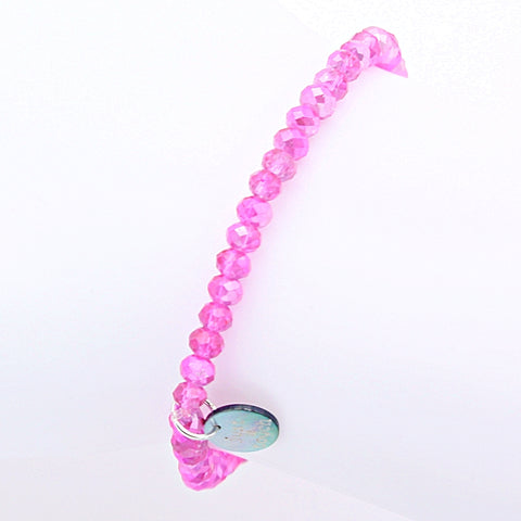 Armband "Just a Touch" 4mm pink