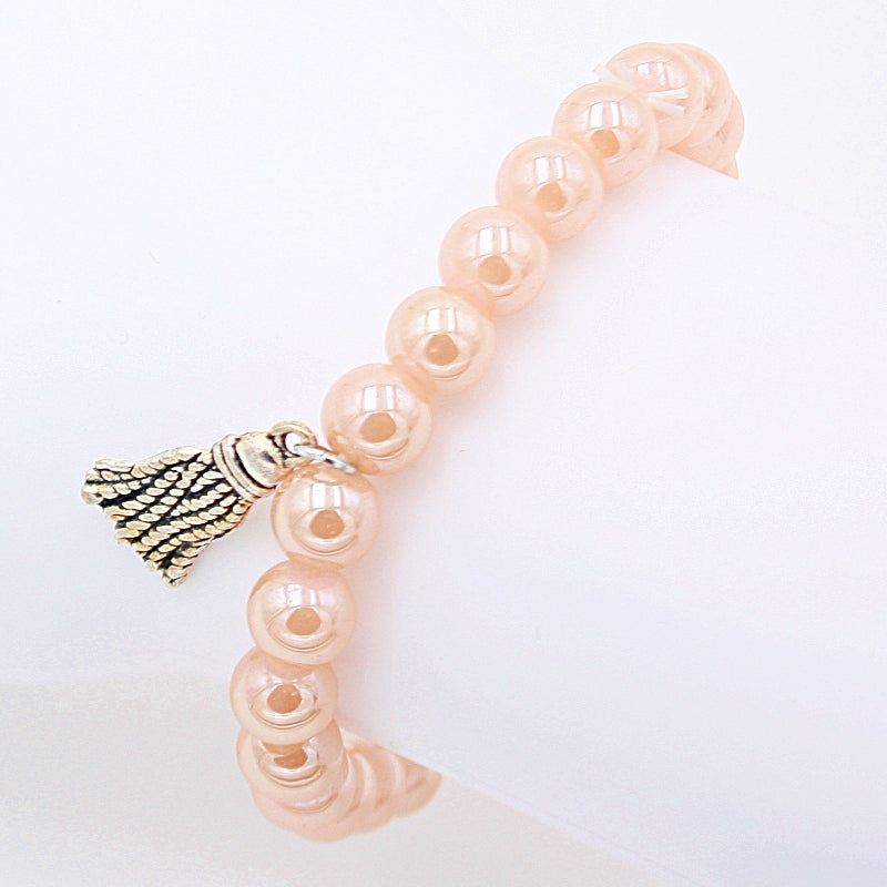 Perlenarmband "Perletti" 8mm rose