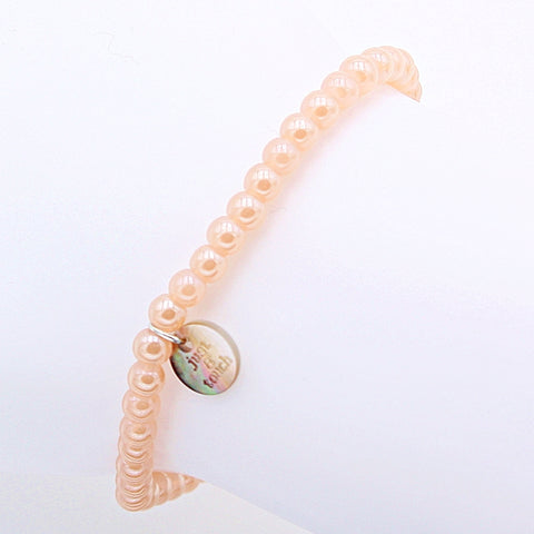 Perlenarmband "Perletti" 4mm rose