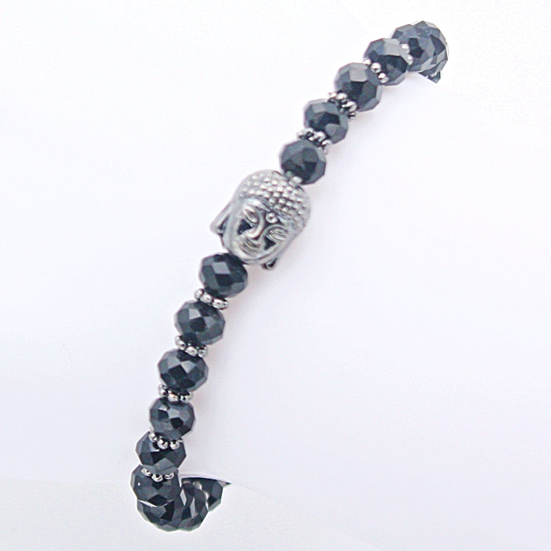 Armband "Dolce Buddha" 6mm schwarz