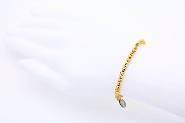 Armband "Just a Touch" 4mm altgold