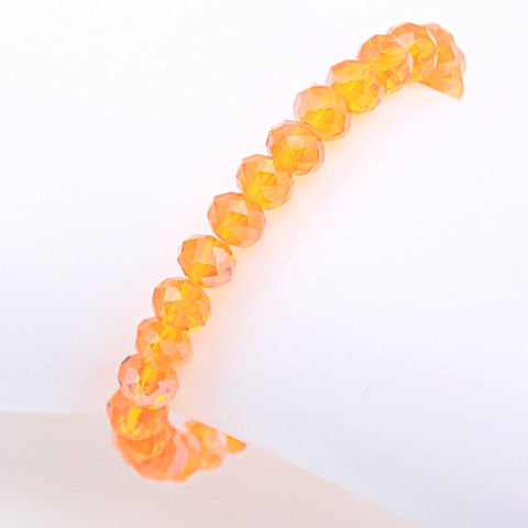 Armband "Dolce " "Just a Touch" 8mm orange klar