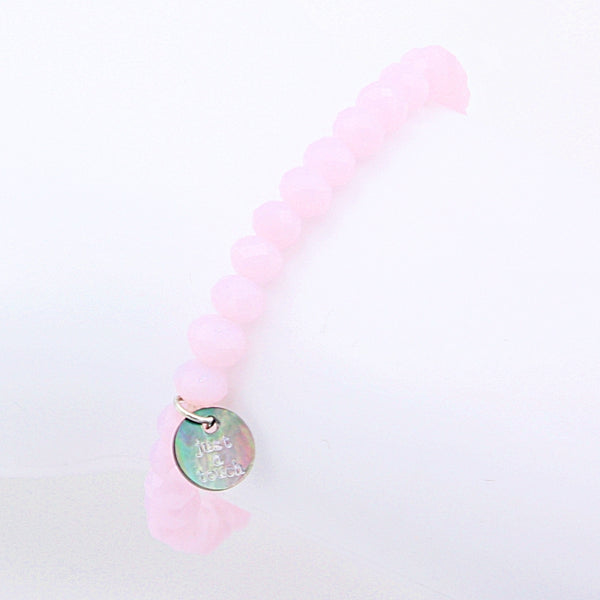 Armband "Just a Touch" 6mm rosa