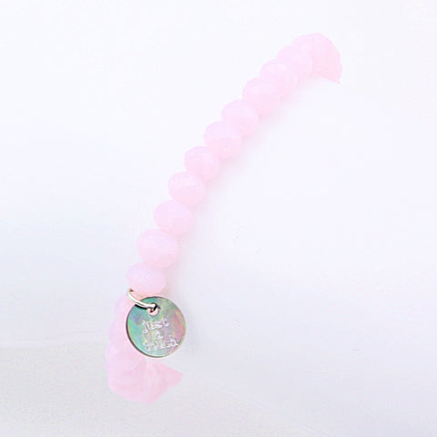 Armband "Just a Touch" 6mm rosa