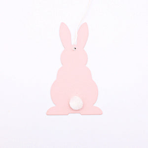 Osterhase, rosa + pink