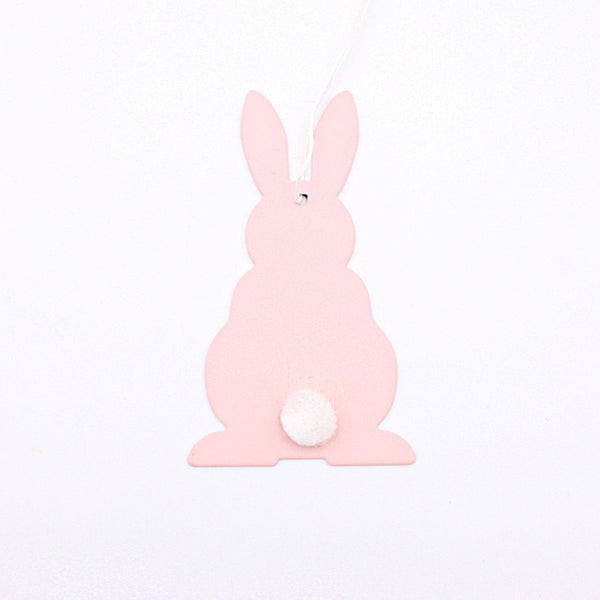 Osterhase, rosa + pink