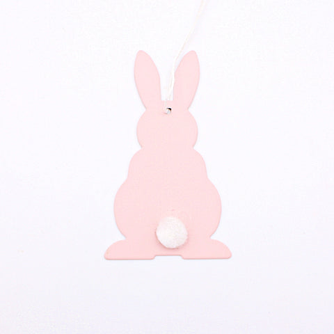 Osterhase, rosa + pink