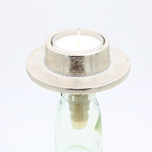Bottle Stick "Teelicht" silber