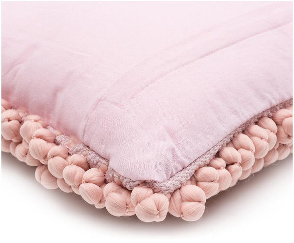 Kissen "Bergen" 45x45cm rosa