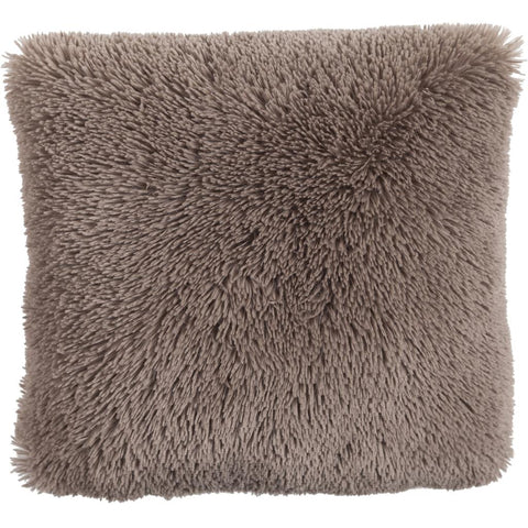 Kissen "Fluffy" 45x45cm taupe