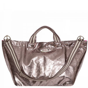 Brasi&Brasi Tasche - Medium half stripe anthrazit