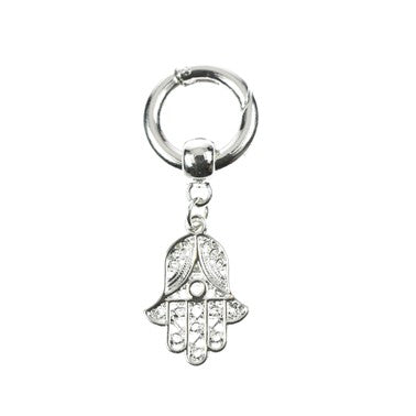 Anhänger Clip "Hamsa" silber