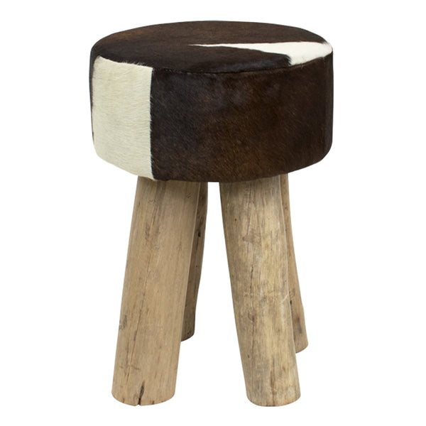 Kuh Hocker "rund" 30x30cm