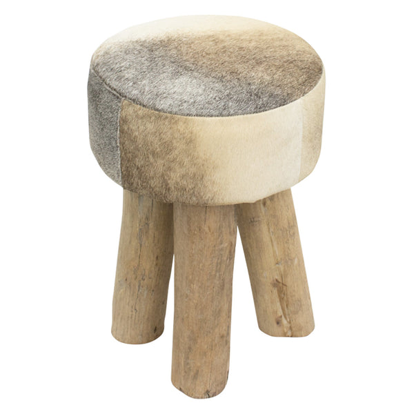 Kuh Hocker "rund" 30x30cm